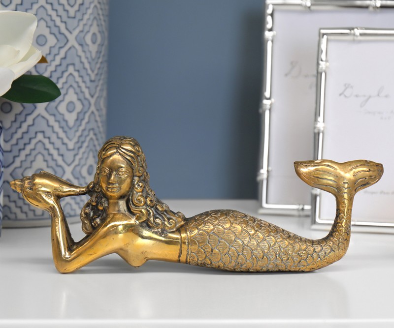Serena Gold Mermaid - Medium